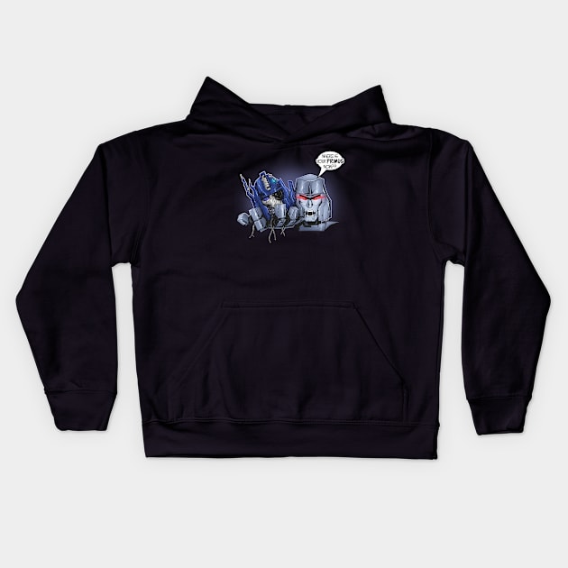 TF - Megatron Kids Hoodie by DEADBUNNEH